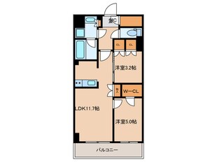 パークアクシス新宿百人町の物件間取画像